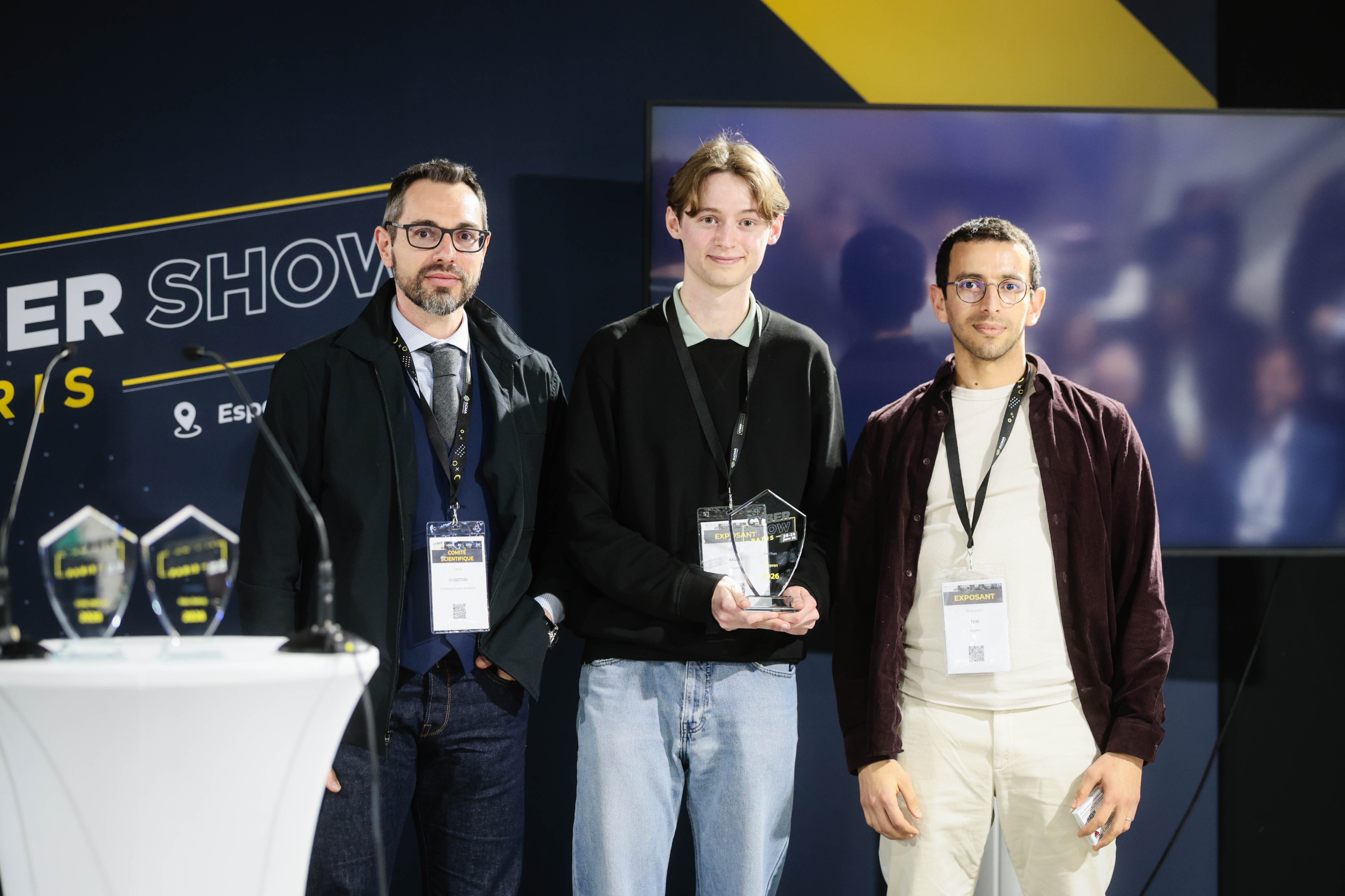 Daspren reçoit le Trophée Zero Trust lors du Cyber Show Paris 2025